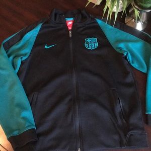Boys Nike Barcelona fan  sweater